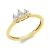 Yellowgold Diamond Ring
