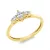 Yellowgold Diamond Ring