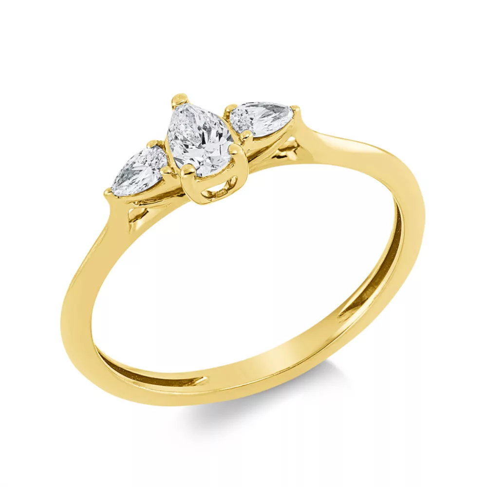 Yellowgold Diamond Ring