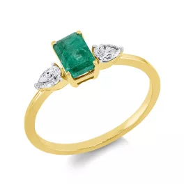 Yellowgold Emerald Ring