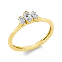Yellowgold Diamond Ring