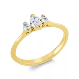 Yellowgold Diamond Ring