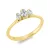 Yellowgold Diamond Ring