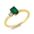 Yellowgold Emerald Ring