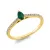 Yellowgold Emerald Ring
