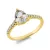 Yellowgold Amethyst Ring