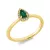 Yellowgold Emerald Ring