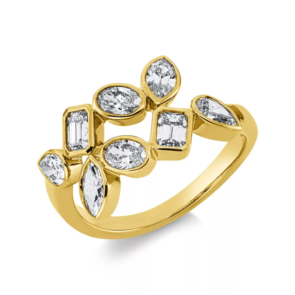 Yellowgold Diamond Ring