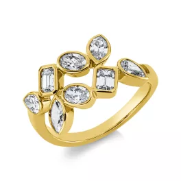 Yellowgold Diamond Ring