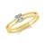 Yellowgold Diamond Ring