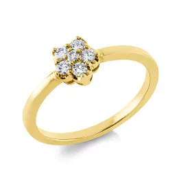 Yellowgold Diamond Ring