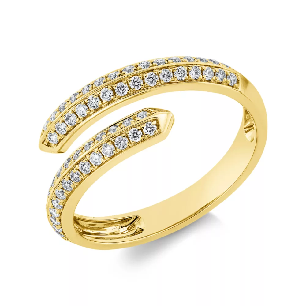 Yellowgold Diamond Ring