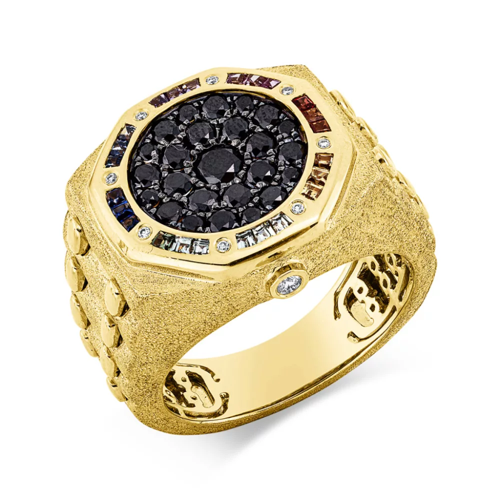 Yellowgold Sapphire Ring