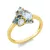 Yellowgold Sapphire Ring