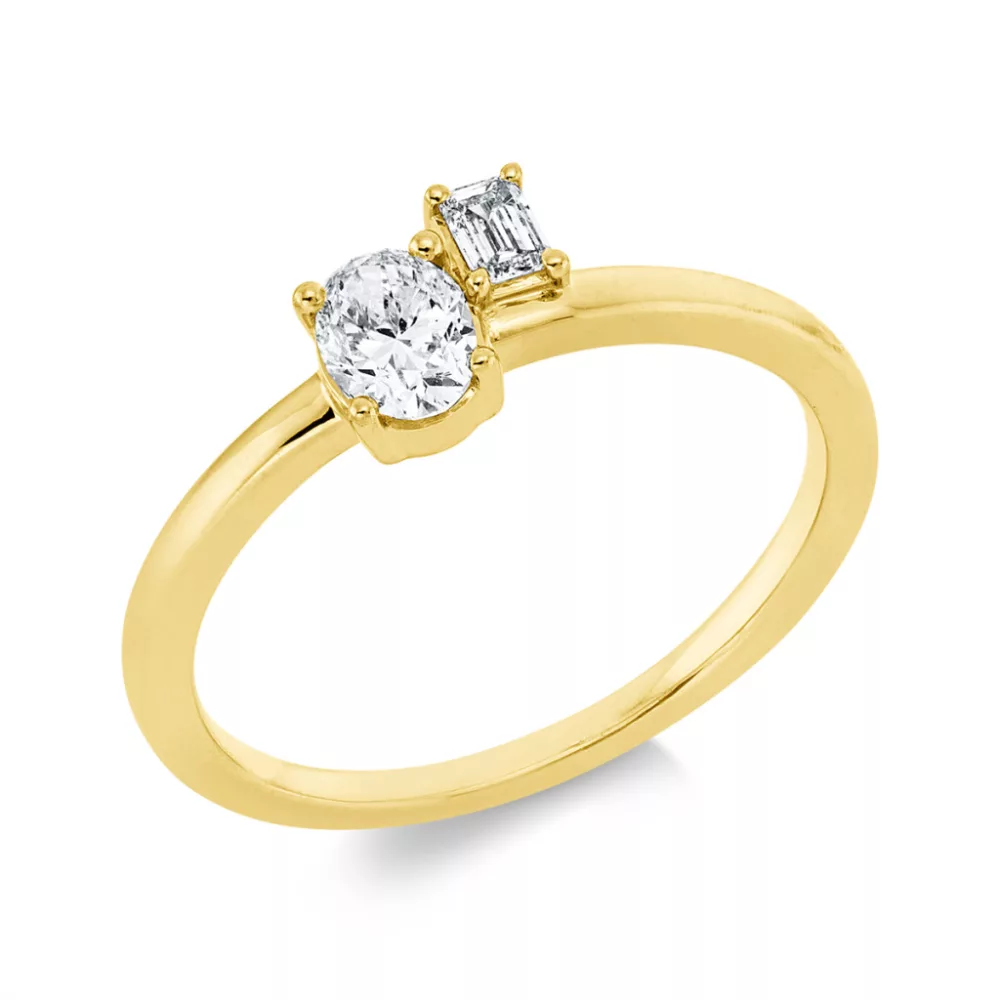 Yellowgold Diamond Ring