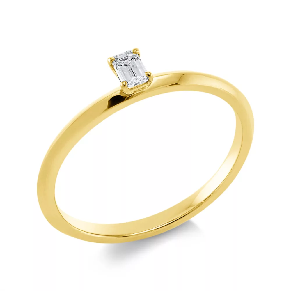 Yellowgold Diamond Ring