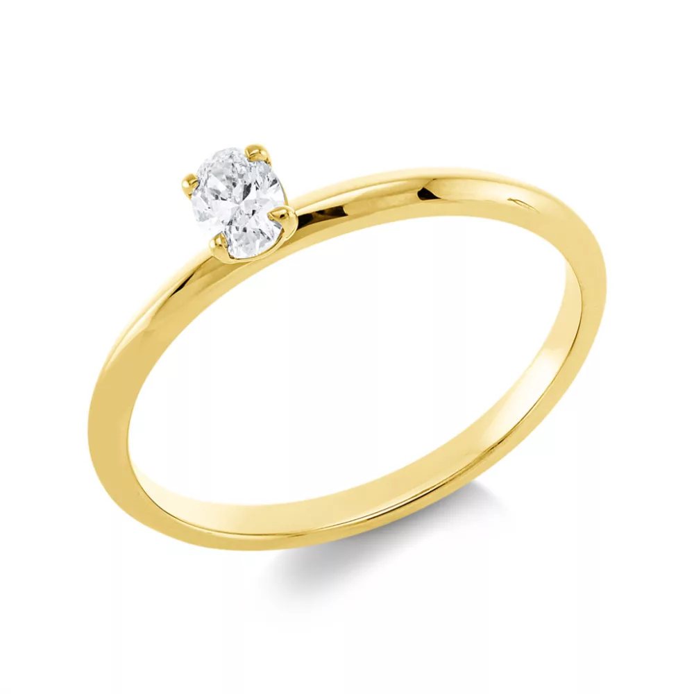Yellowgold Diamond Ring