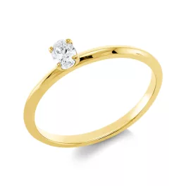 Yellowgold Diamond Ring
