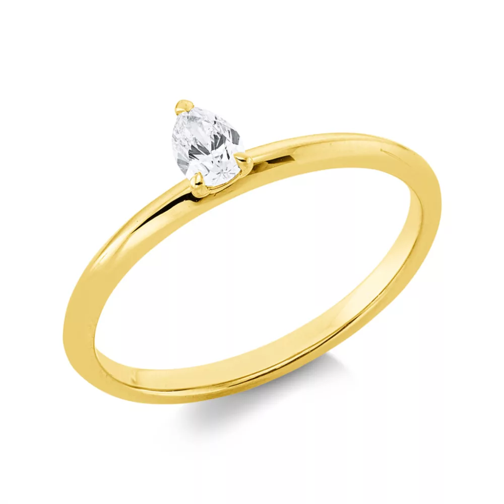 Yellowgold Diamond Ring