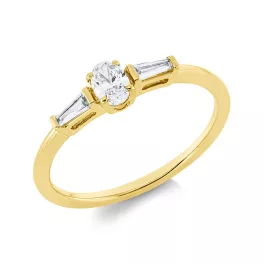 Yellowgold Diamond Ring