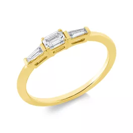Yellowgold Diamond Ring