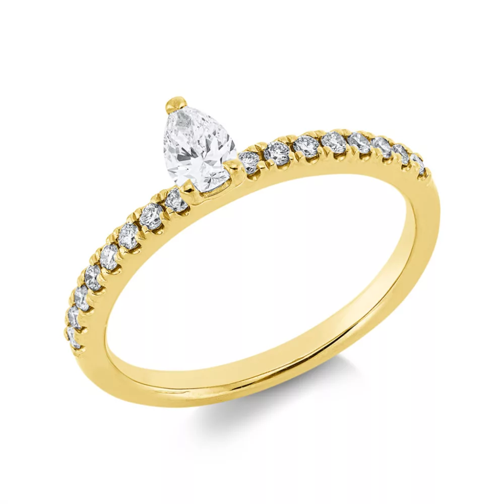 Yellowgold Diamond Ring