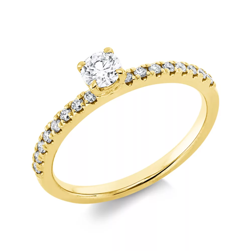 Yellowgold Diamond Ring