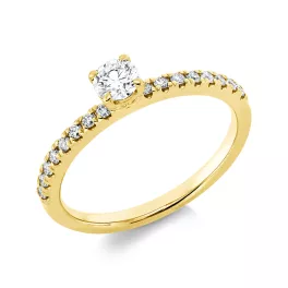 Yellowgold Diamond Ring