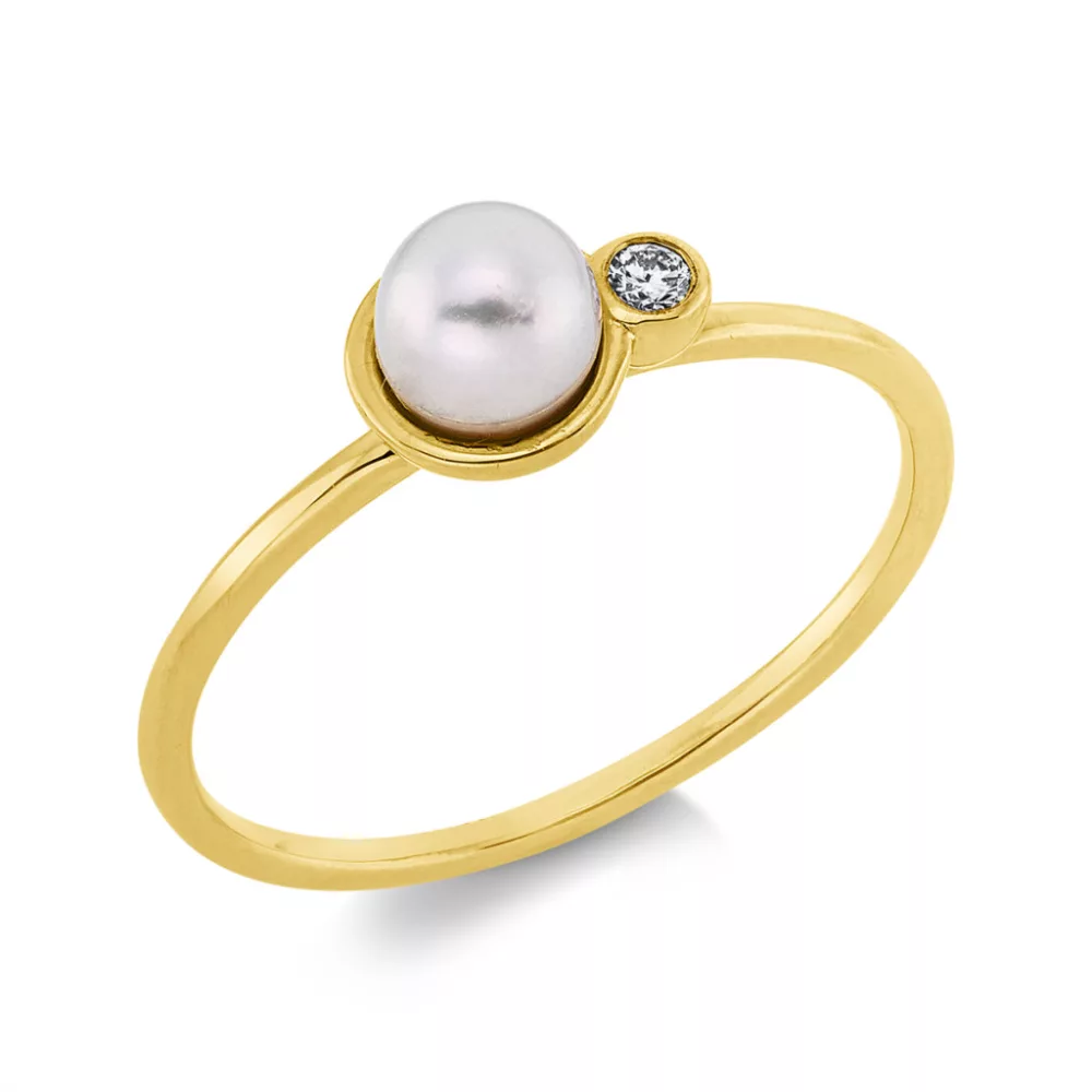 Yellowgold Diamond Ring