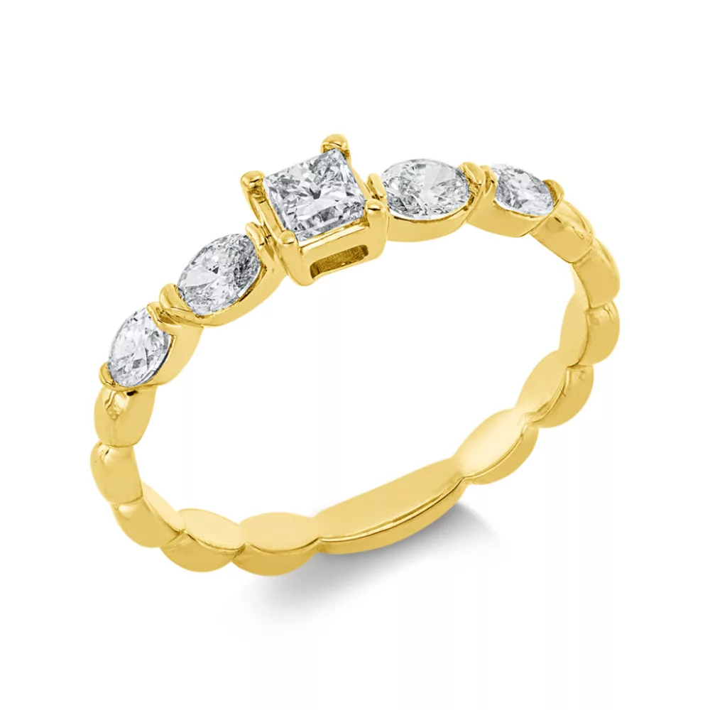 Yellowgold Diamond Ring