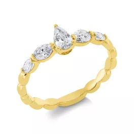 Yellowgold Diamond Ring