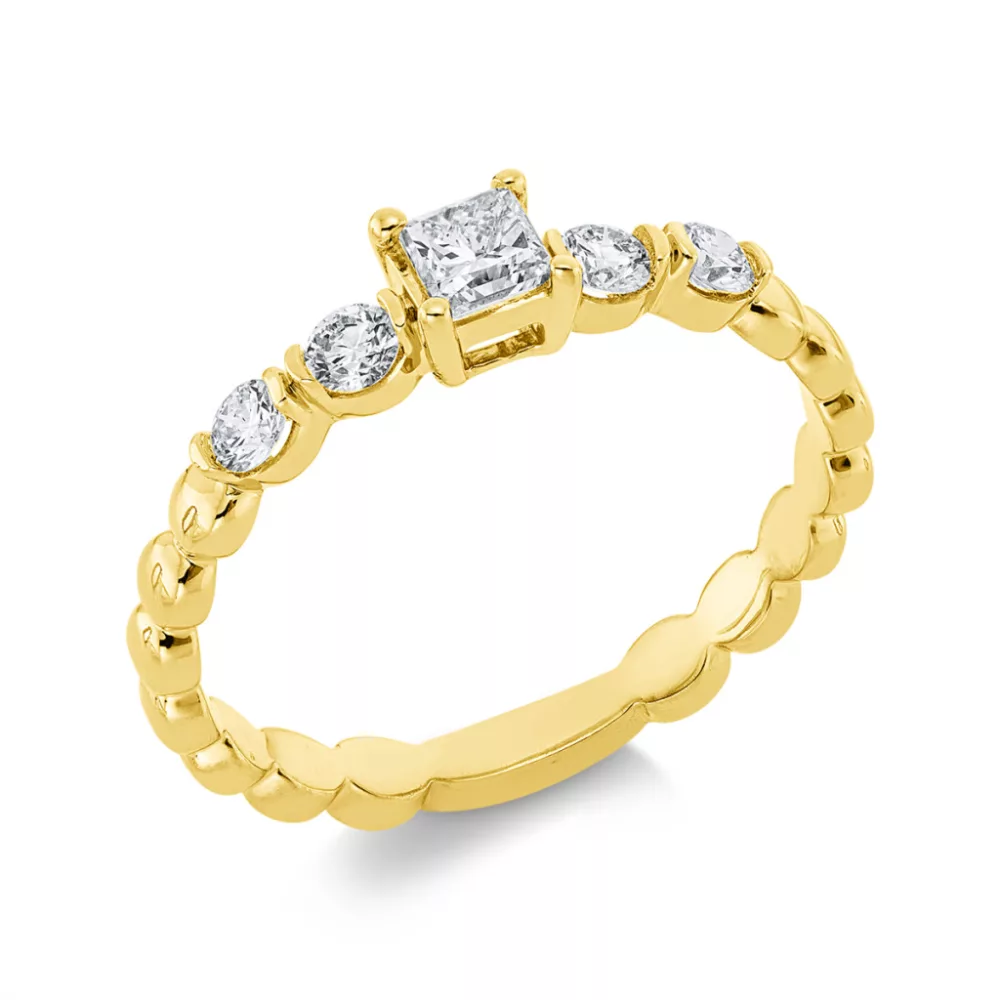Yellowgold Diamond Ring