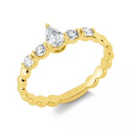 Yellowgold Diamond Ring