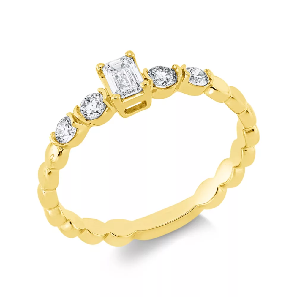Yellowgold Diamond Ring