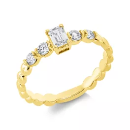 Yellowgold Diamond Ring