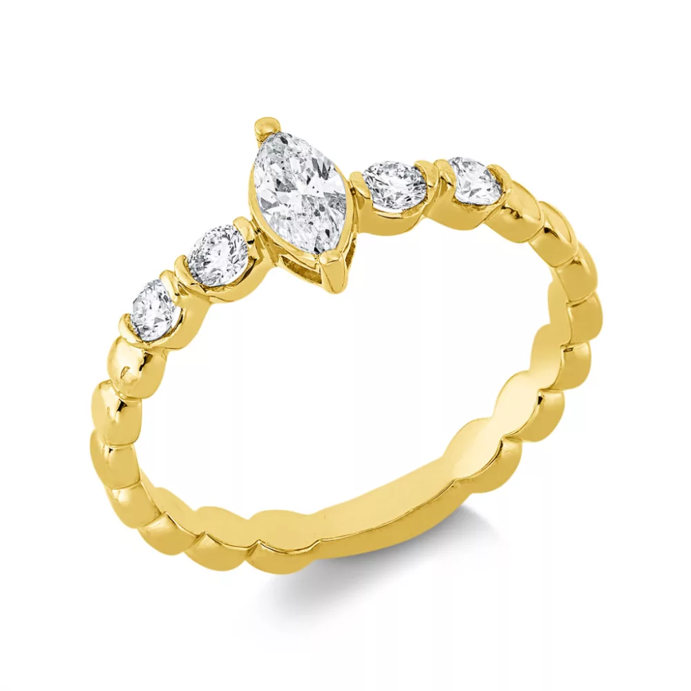 Yellowgold Diamond Ring
