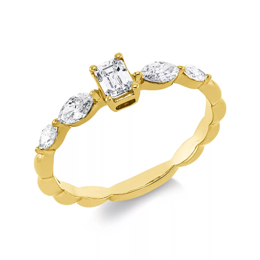Yellowgold Diamond Ring