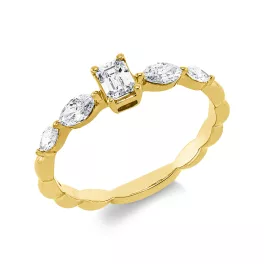 Yellowgold Diamond Ring