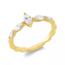 Yellowgold Diamond Ring