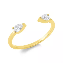 Yellowgold Diamond Ring