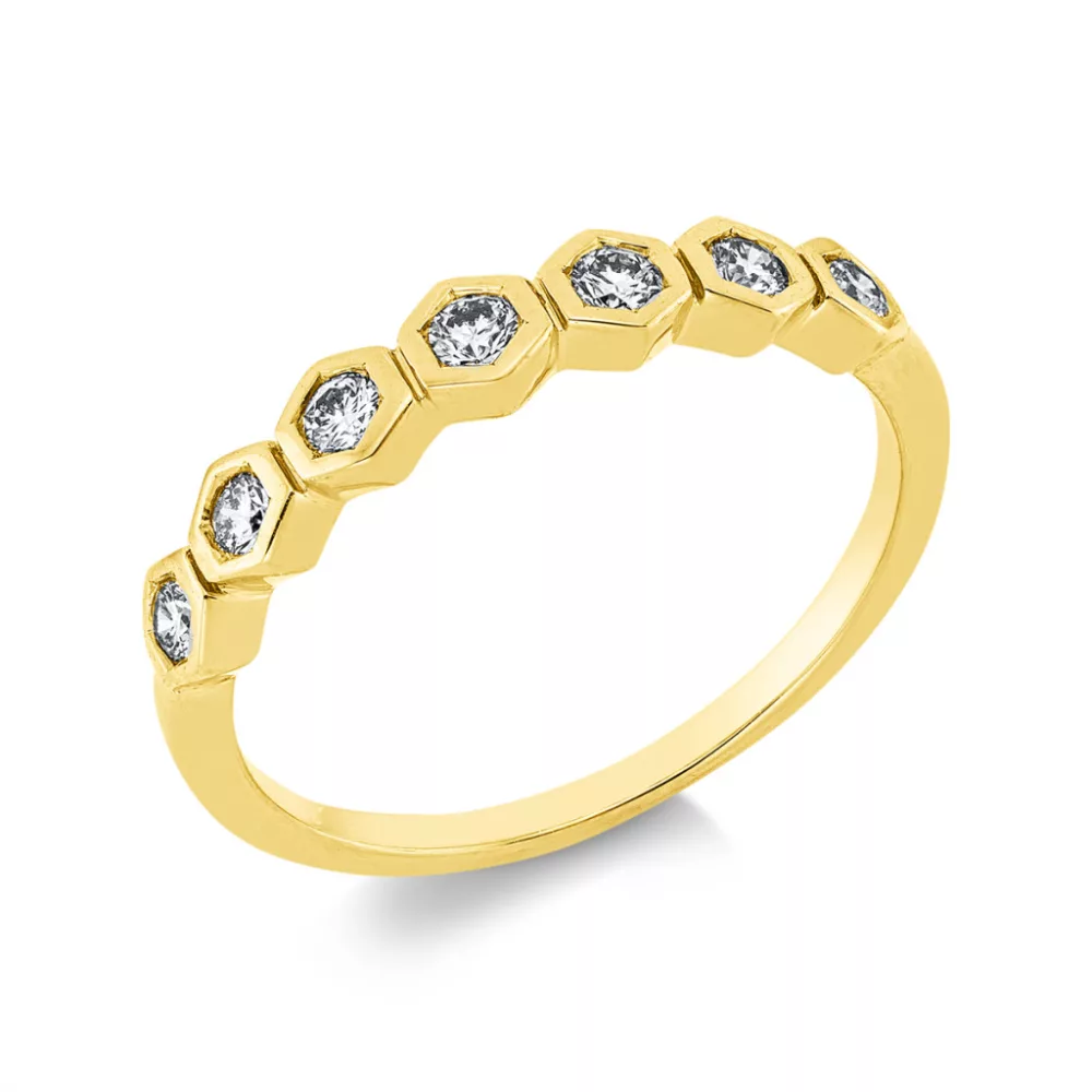 Yellowgold Diamond Ring