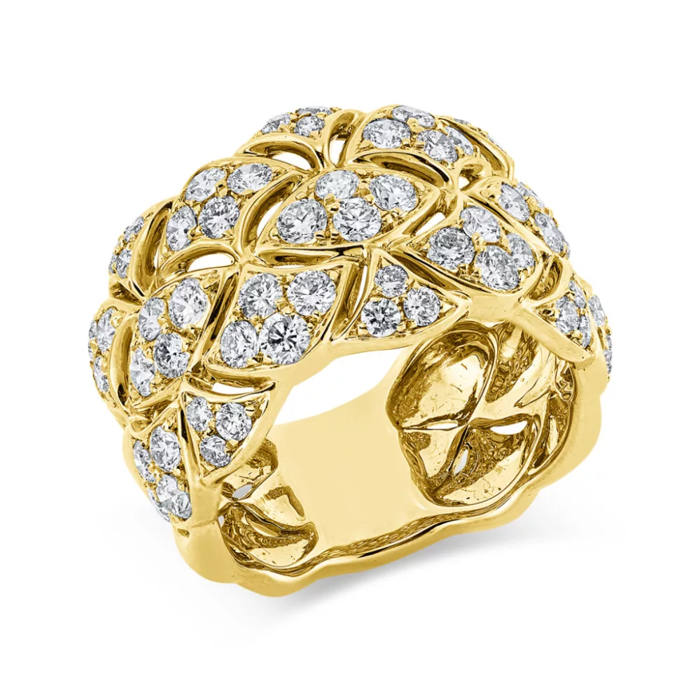 Yellowgold Diamond Ring