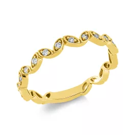 Yellowgold Diamond Ring