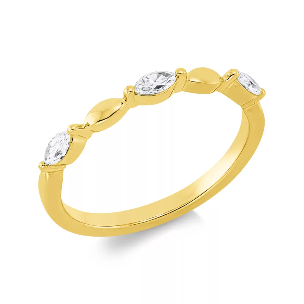 Yellowgold Diamond Ring