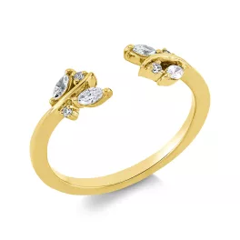 Yellowgold Diamond Ring