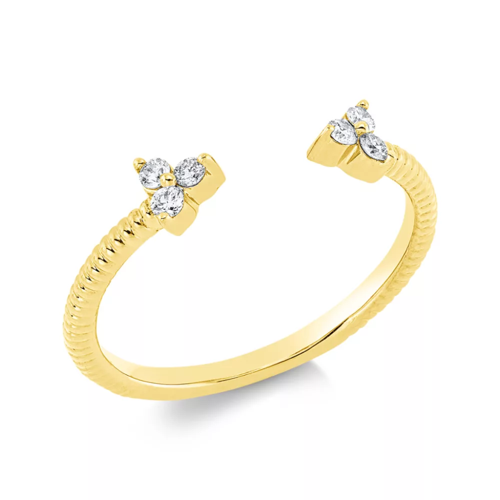 Yellowgold Diamond Ring