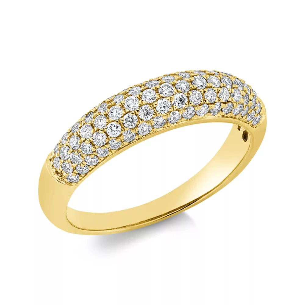 Yellowgold Diamond Ring