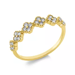 Yellowgold Diamond Ring