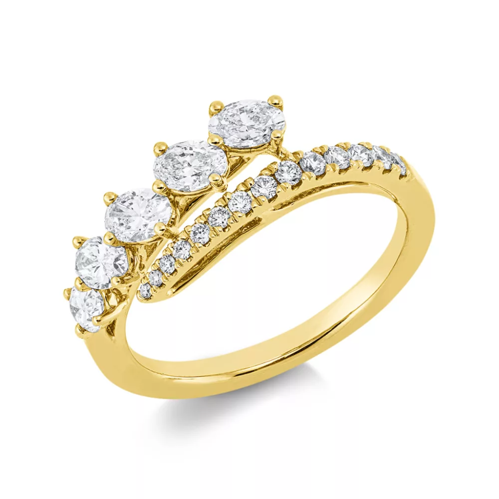 Yellowgold Diamond Ring
