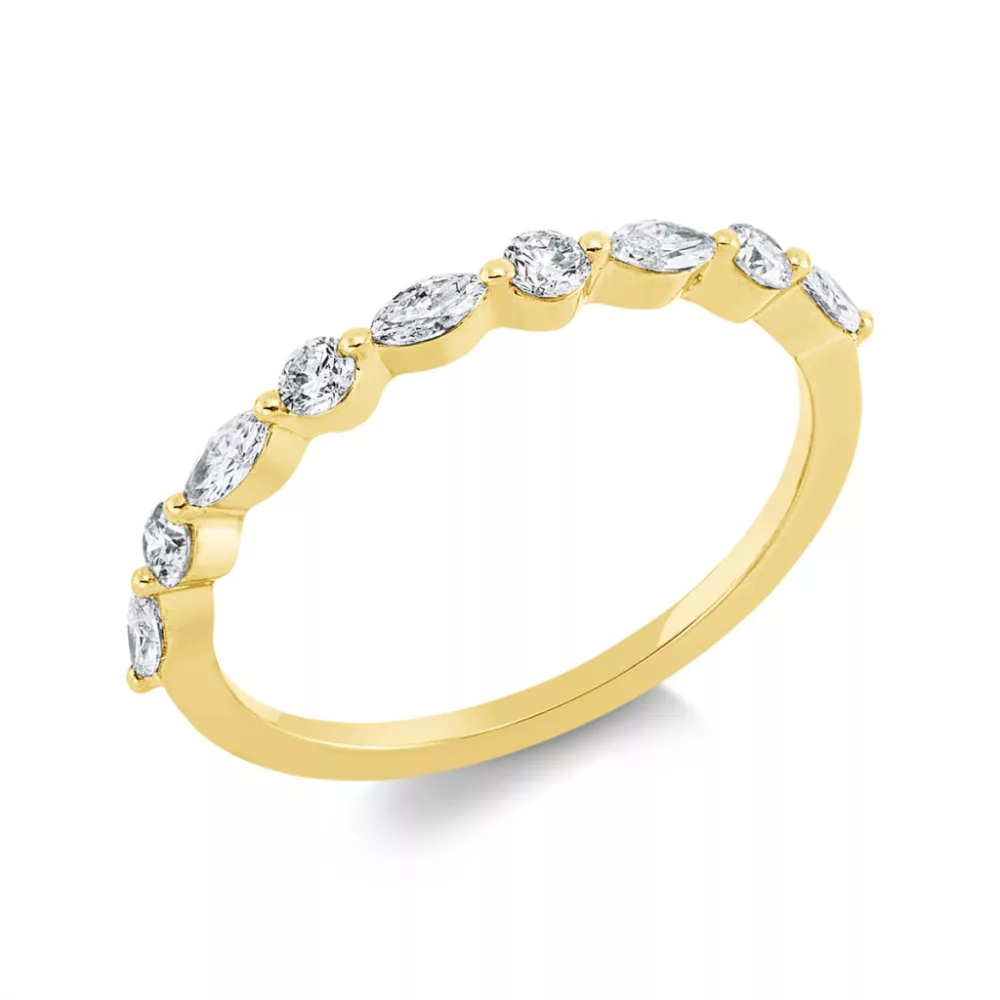 Yellowgold Diamond Ring